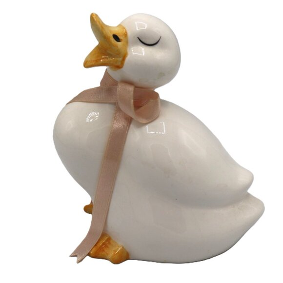 Artistic Gifts Inc Vintage Ceramic Duck Figurine, 6-1/2" Tall - Picture 2 of 10